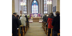 Festgottesdienst zum 50jahrigen Priesterjubiläum von Stadtpfarrer i.R. Geistlichen Rat Ulrich Trzeciok (Foto: Karl-Franz Thiede)